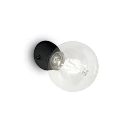 WINERY ZIDNA LAMPA AP1 CRNA E27