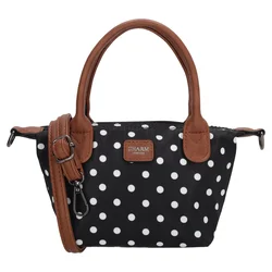 Charm London Buckingham 25511 White dot on black