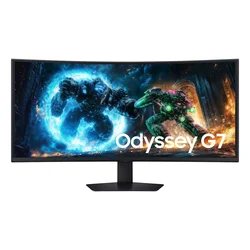Samsung Gaming monitor Odyssey G7 LS40FG750EUXEN WUHD, 40”, 5120x2160, VA, 180 Hz, Crni