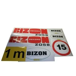 shumee Komplet nalepk BIZON Z-58