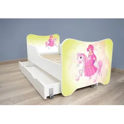 Dečiji krevet 140x70 cm happy kitty + fioka pony ( 7560 F )