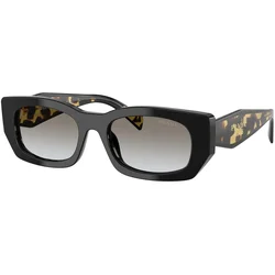 Prada Ženske naočare za sunce 0PR B05S 3890A7, Četvrtaste, Crne