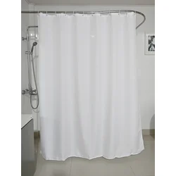 Zavesa za kadu Honeycomb 180x200cm bela Ridder