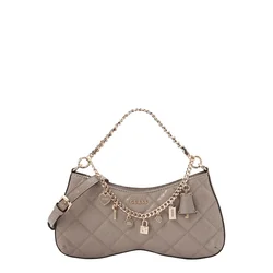GUESS Torba za čez ramo LIBBY temno siva