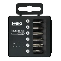 Felo set bitova Industrial Bit-box Profi 50 mm PH/PZ 6 kom ( 03291516 )
