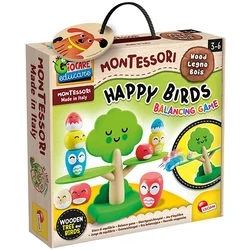 Montesori Set Baby Wood Happy Birds 105397