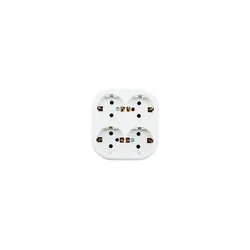 Aigostar - Kućna utičnica 4Z SCHUKO 250/16A