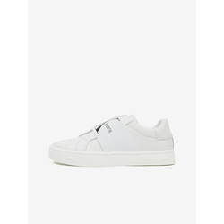 Calvin Klein Jeans Slip On tenisice, bijela / crna / tamo siva