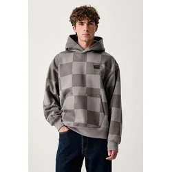 Vans pulover s kapuco moški z bombažem