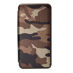 Maska na preklop Army flip cover za iPhone 6 braon