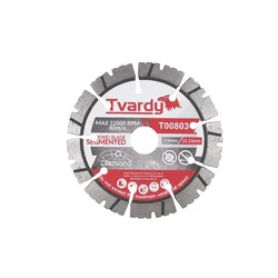 TVARDY T00803 Segmentirani diamantni disk 125x12x22,23 mm