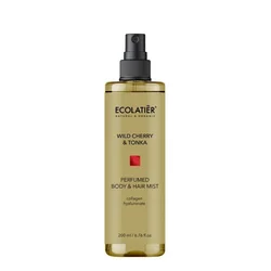 Ecolatier Body mist Wild Cherry&Tonka, 200 ml