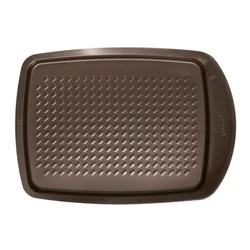 Baking tray, 33 x 25 cm, ASIMETRIA, carbon steel - Pyrex