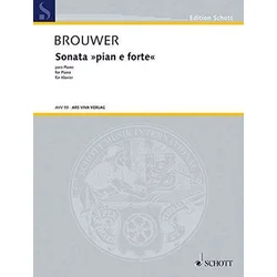 BROUWER:SONATA PIAN E FORTE