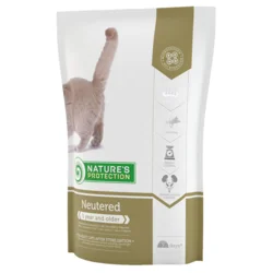 NATURES PROTECTION Suva hrana za mačke Sterilised Poultry Adult 2kg