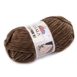Pletena preja Dolphin Baby 100 g - (80366) rjava