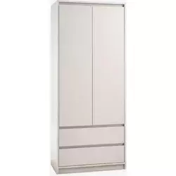 Linnea Ormar sa 2 vrata i 2 fioke, 80x193cm, Bež