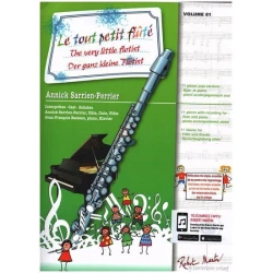 PERRIER:LE TOUT PETIT FLUTE VOL.1 +CD