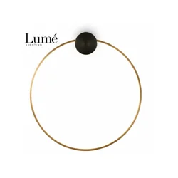 VESTA 566 Zidna lampa, 30W, 3000K, Mesing-crna