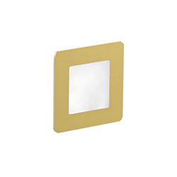 LDST DI-01-SZ-BC9 - LED svetlo za stepenište DIANA 9xLED/1,2W/230V zlatno 3500K