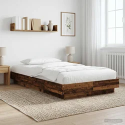 Okvir kreveta za pod Staro drvo 80 x 210 cm Konstruirano drvo
