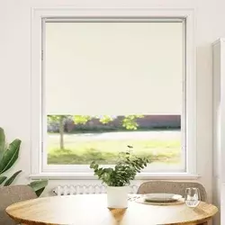 Rolo zavjesa prljavobijeli 115x130 cm Širina tkanine 110,7 cm