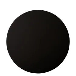 Črn pogrinjek o 38 cm - Elements Ambiente - 593876