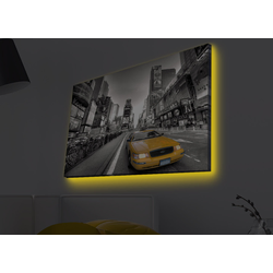 Opviq Slika na platnu sa LED osvetljenjem 45x70cm