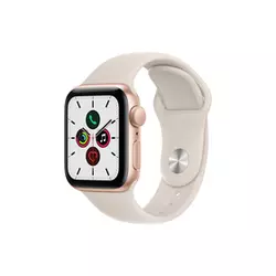 Apple Watch SE (v2) GPS, 40mm, zlatni, sa sportskim remenom boje svjetlost zvijezda