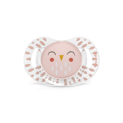 Suavinex - Anatomska duda Premium Owl 18m+, Roza