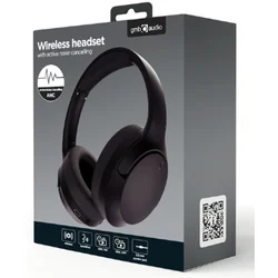 BHP-ANC-01 Gembird Bluetooth stereo Slusalice sa mikrofonom BT V5.3 500mAh/32Ohm, 8h Li-ion Crne
