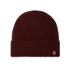 Kapa Tommy Hilfiger AW0AW19098 Bordo rdeča