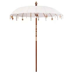 Balineški Parasol Krema 190 x 190 x 260 cm