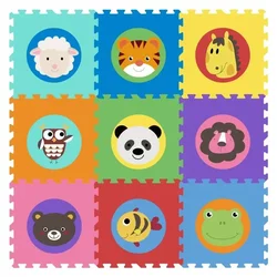 ECO TOYS Edukativna podloga za igru Eva 90x90cm