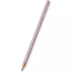 Grafitna olovka Faber Castel GRIP HB Sparkle 118261 rose metallic