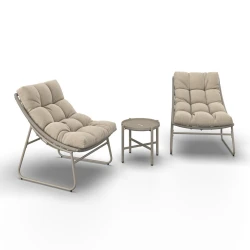 Bessagi Garden Set Za Balkon Elia, 3-Delno, Krem