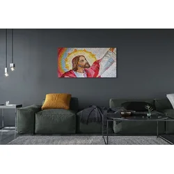 tulup.si Slika na platnu Mozaik jezus 140x70 cm