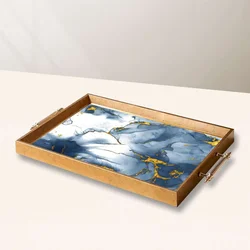 Aberto Design Poslužavnik TPEA10043 50 x 29 x 3.5 cm, Šareni