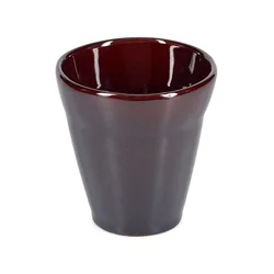 Bordo rdeča skodelica iz kamenine 380 ml Manon – S|P Collection