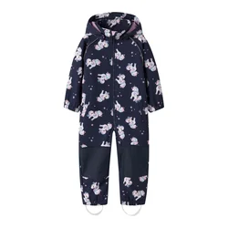 NAME IT Funkcionalna obleka NMFALFA08 temno modra/meta/roza/bela