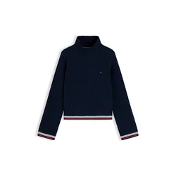 TOMMY HILFIGER Pulover marine / rdeča / bela