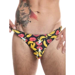 Muške sexy gaće Banana String, Šarene