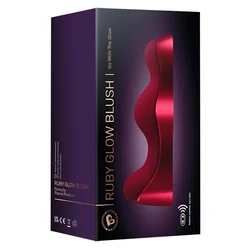 shumee Rocks Off - Vibrator za G-točko in klitoris Ruby Glow Blush