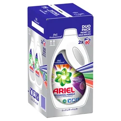Ariel Professional tečni deterdžent Color 2x3L, 120 pranja