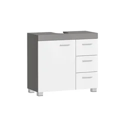 Songmics Kopalniška omarica 30x70x64 cm Bela