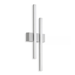 TELEFUNKEN Lampa LED zidna 2x4W 4000K mat srebrena 313004TF