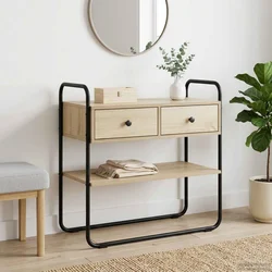 Konzolna stolica Hrast sonoma 80 x 40 x 75 cm Konstruirano drvo