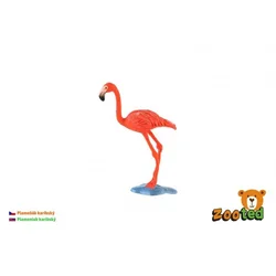 Flamingo Caribbean zooted plastika 9cm