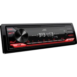 JVC Avtoradio JVC KD-X182DB USB/DAB+, 4x50W, rdeča osvetlitev