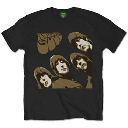 The Beatles Rubber Soul Sketch Black M Majica